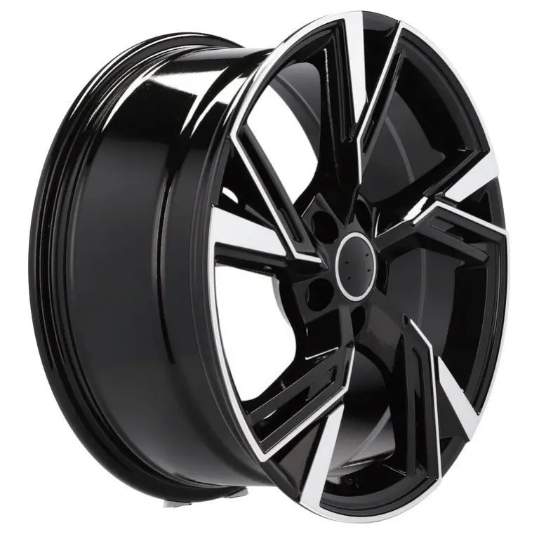 Alu kola pro Audi B1571 9x21 5x112 ET35 66.6 Black Polished | Wheelsup.cz