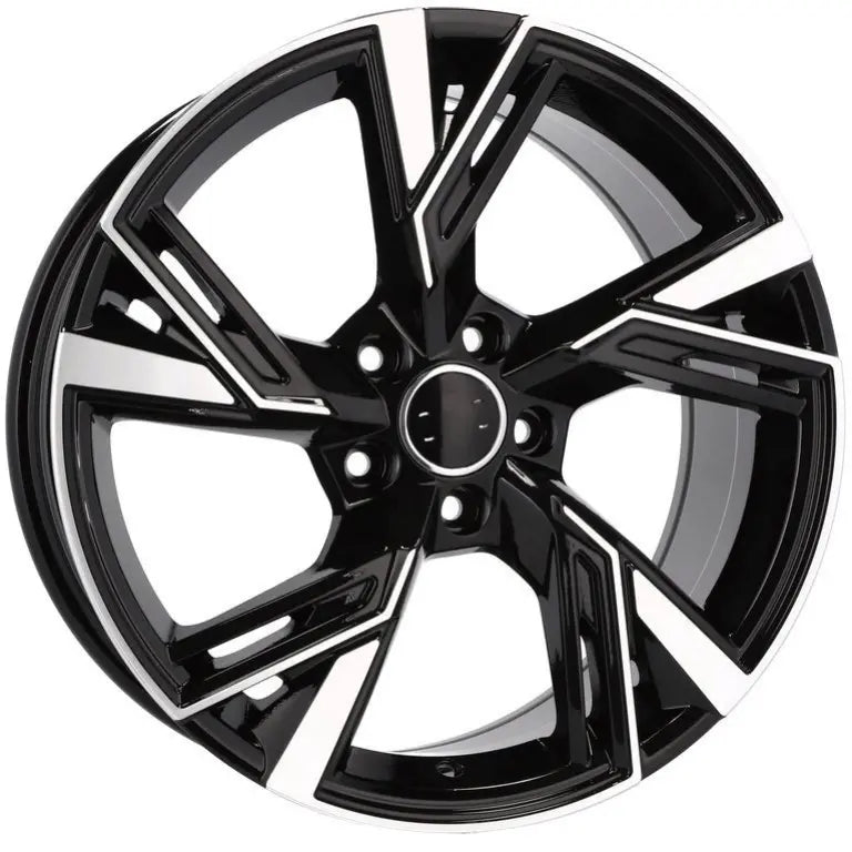 Alu kola pro Audi B1571 9x21 5x112 ET35 66.6 Black Polished | Wheelsup.cz