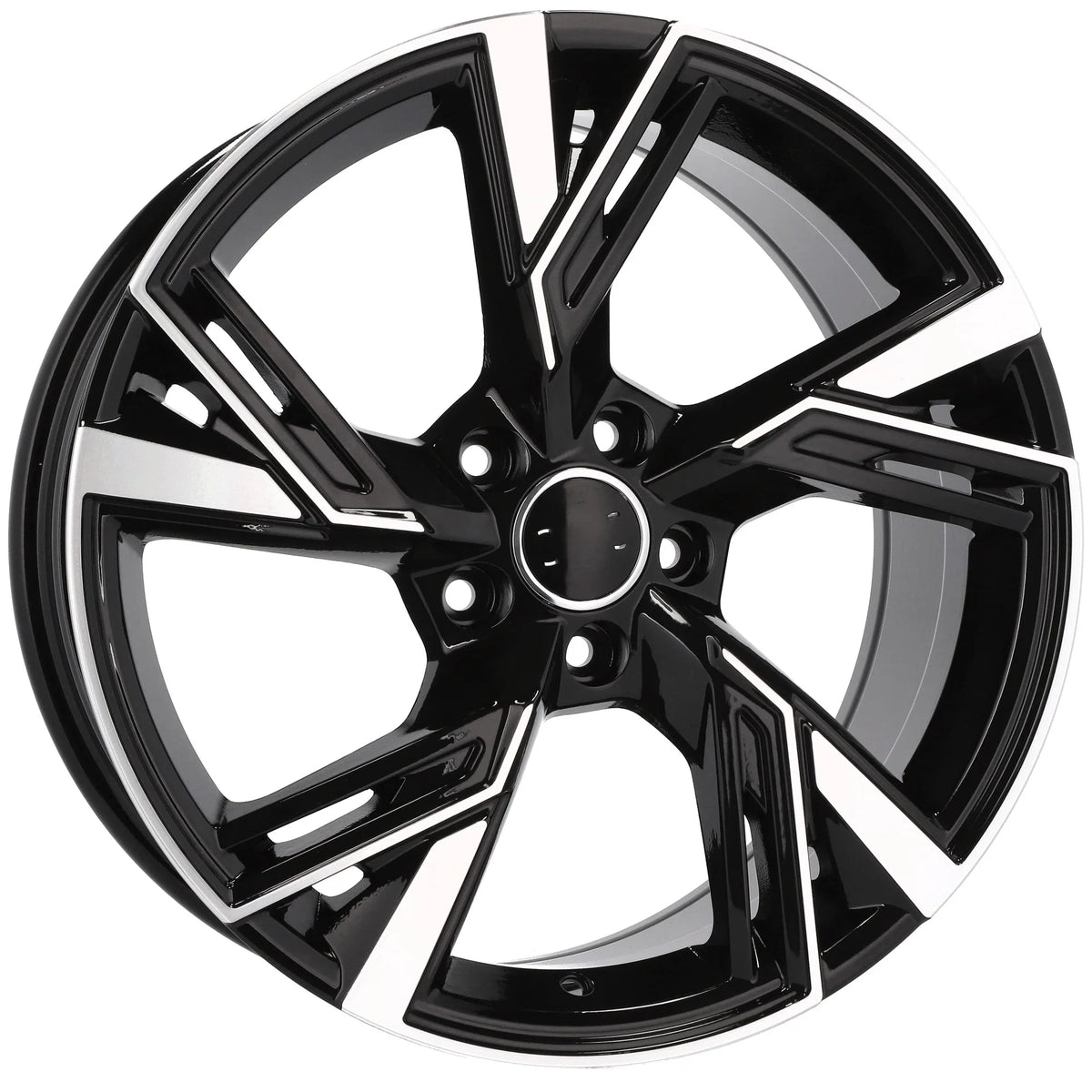 Alu kola pro Audi B1571 7.5x17 5x112 ET40 66.6 Black Polished | Wheelsup.cz
