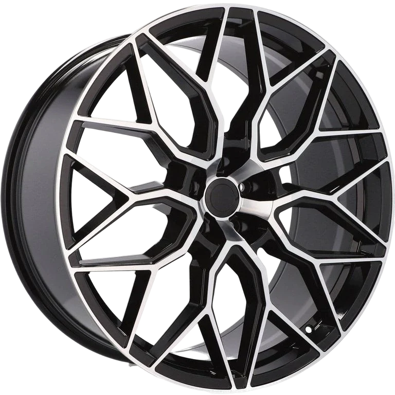 Alu kola replika Vossen B1604 10.5x23 5x112 ET25 66.6 Black Polished | Wheelsup.cz