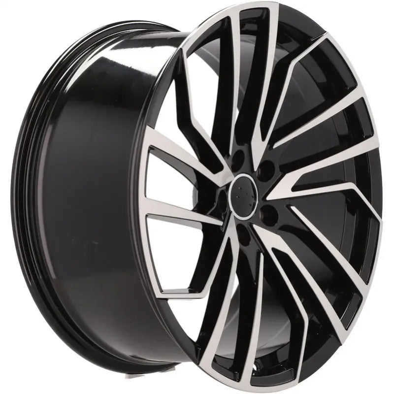 Alu kola pro Audi B1618 9x21 5x112 ET30 66.6 Black Polished | Wheelsup.cz