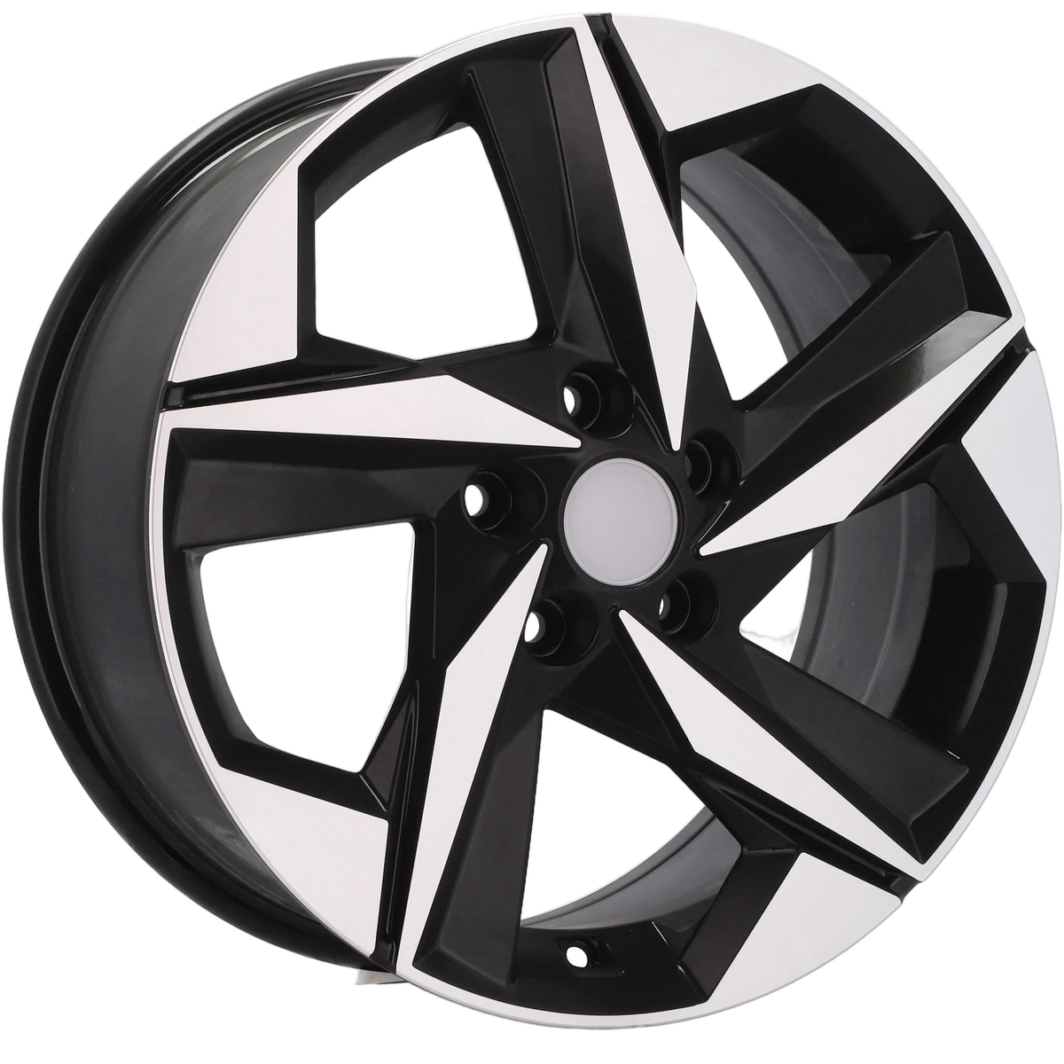 Alu kola pro Hyundai B1622 6x15 5x114.3 ET45 67.1 Black Polished | Wheelsup.cz