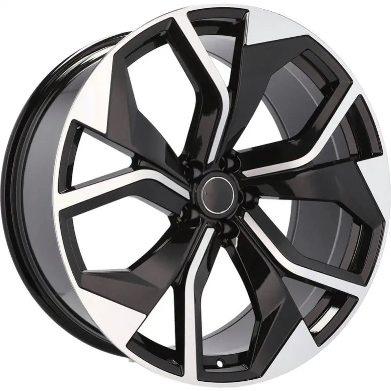 Alu kola pro Audi B1637 9.5x21 5x112 ET25 66.6 Black Polished | Wheelsup.cz