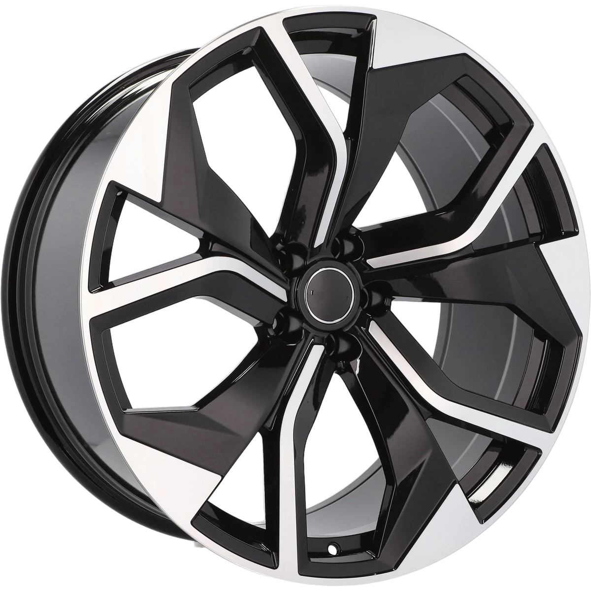 Alu kola pro Audi B1637 9x20 5x112 ET25 66.6 Black Polished | Wheelsup.cz