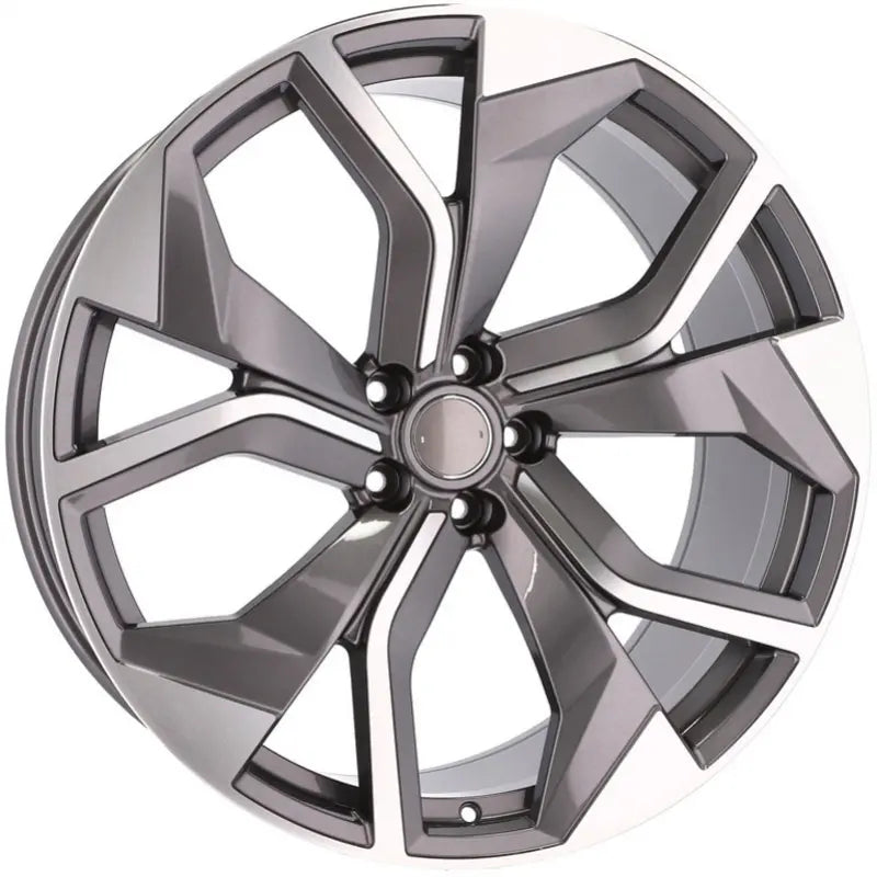 Alu kola pro Audi B1637 9x20 5x112 ET25 66.6 Grey Polished | Wheelsup.cz