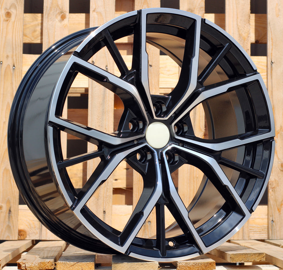 Racing Line B1667 9x19 5x112 ET44 schwarz, BMW