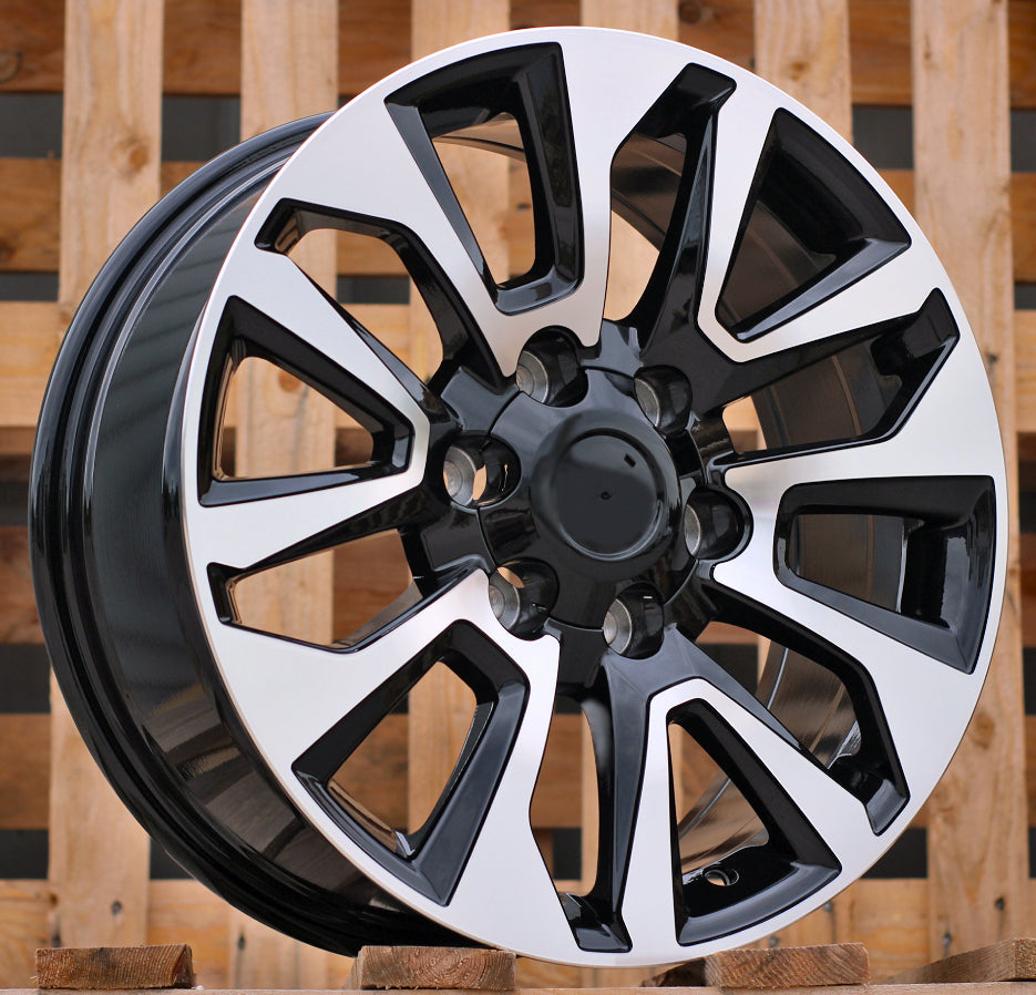 Racing Line B1743 8,5x20 6x139,7 ET25 fekete, Toyota