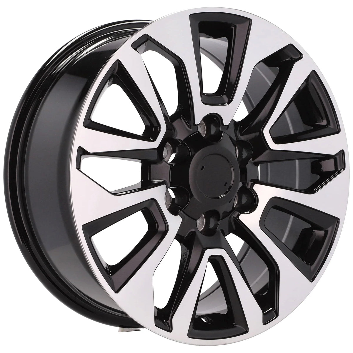 Alu kola pro Toyota B1743 8.5x20 6x139.7 ET25 106.5 Black Polished | Wheelsup.cz