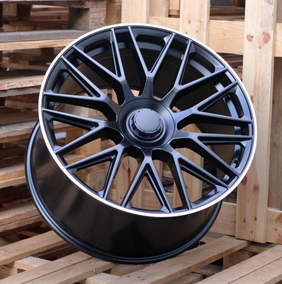 Racing Line B1766 9x22 5x112 ET32 schwarz, Mercedes