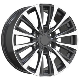 Racing Line B1778 8x18 6x139.7 ET25 schwarz, Toyota