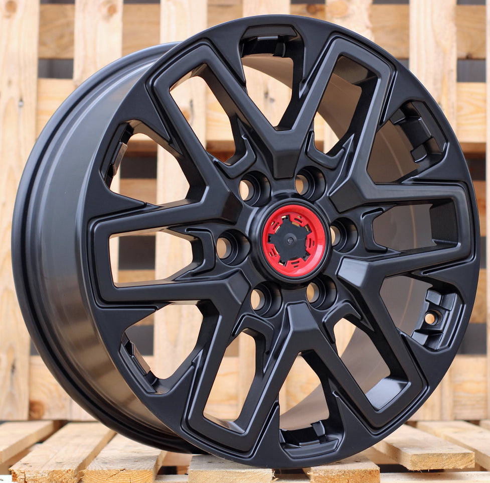 Racing Line B1780 7.5x18 6x139.7 ET60 černá, Offroad