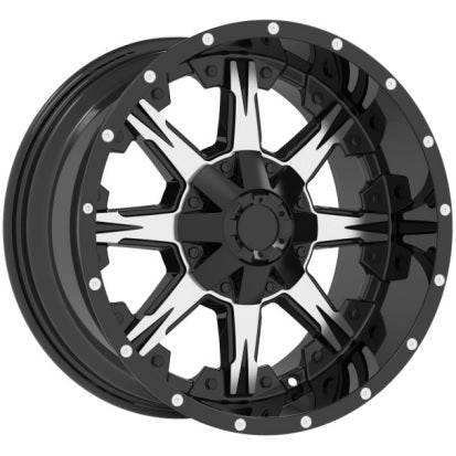 Racing Line B1818 9x17 6x139,7 ET0 schwarz, Offroad