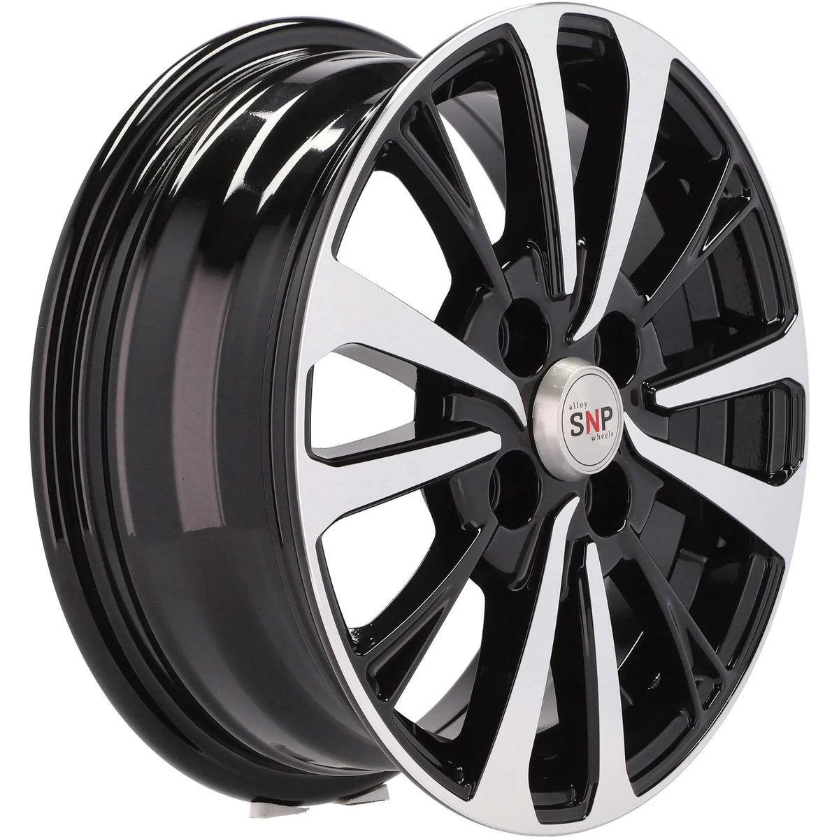 Alu kola pro Toyota B1846 6x15 4x100 ET40 54.1 Black Polished | Wheelsup.cz