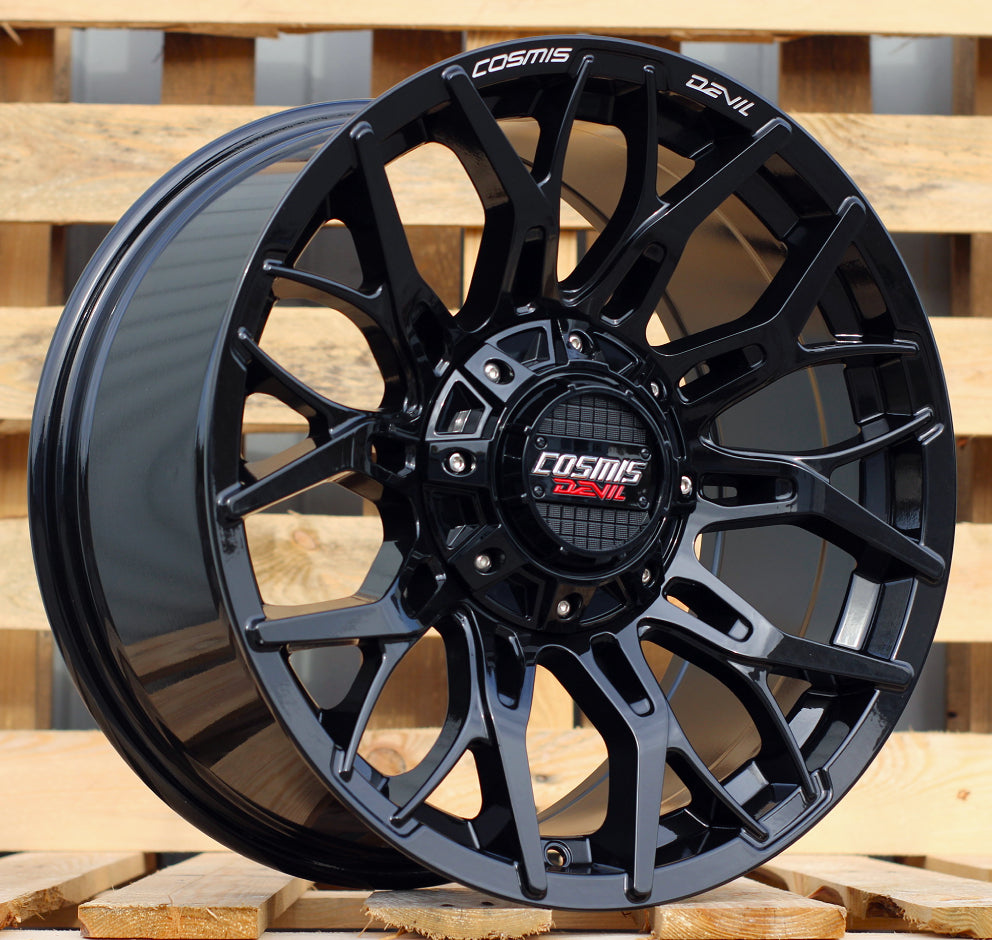 Racing Line B1848 9x18 6x139.7 ET15 schwarz, Offroad