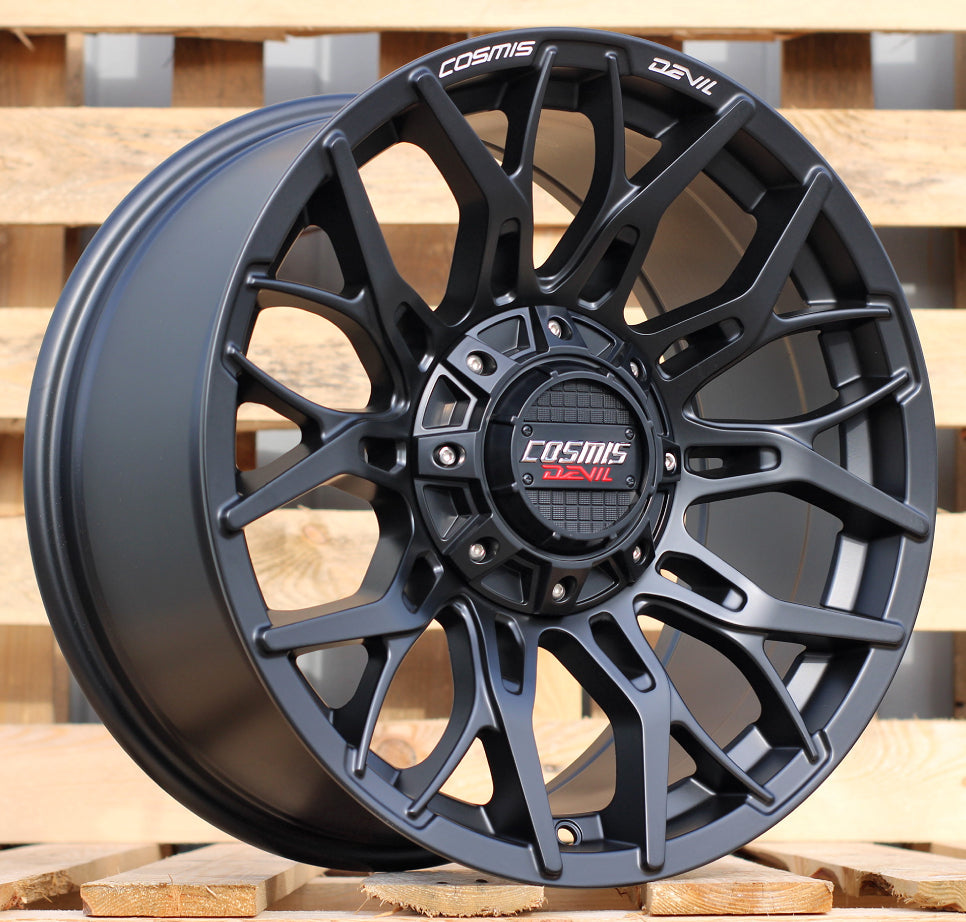 Racing Line B1848 9x18 6x139.7 ET15 schwarz, Offroad