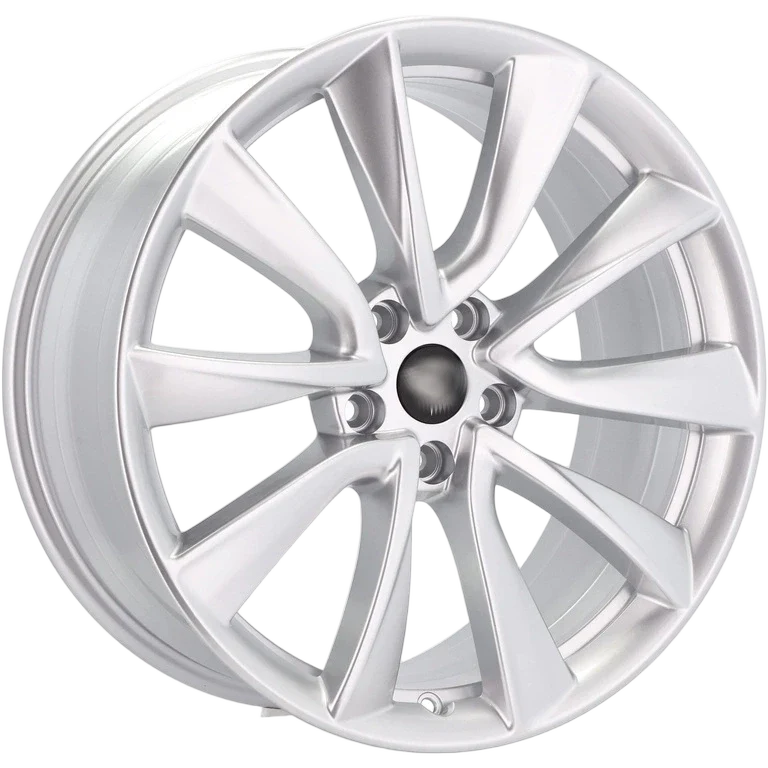 Alu kola pro Tesla B2046 8.5x19 5x114.3 ET40 64.1 Silver Shining | Wheelsup.cz