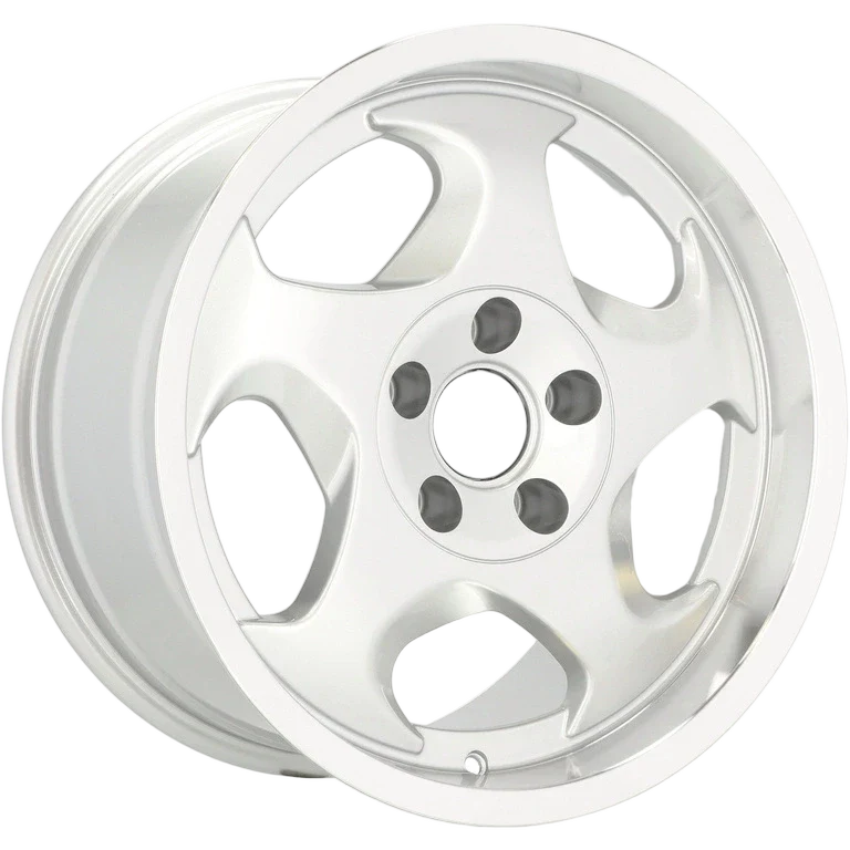 Alu kola pro BMW B2417 9x17 5x120 ET17 74.1 Silver & Polished Lip | Wheelsup.cz