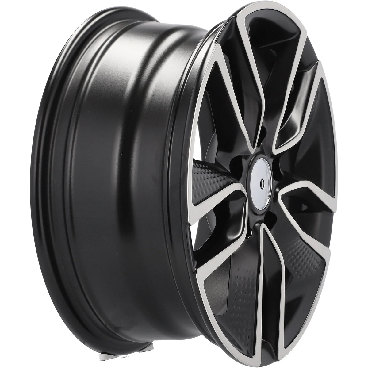 Alu kola Racing Line B5087 6.5x16 5x100 ET40 57.1 Black Polished Half Matt | Wheelsup.cz