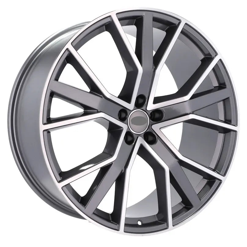 Alu kola pro Audi B5131 8x18 5x112 ET35 66.6 Grey Polished Half Matt | Wheelsup.cz