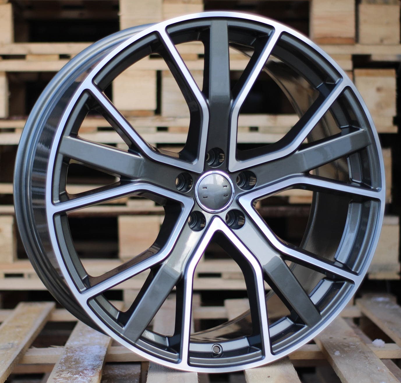 Racing Line B5131 9,5x22 5x112 ET31 schwarz, Audi