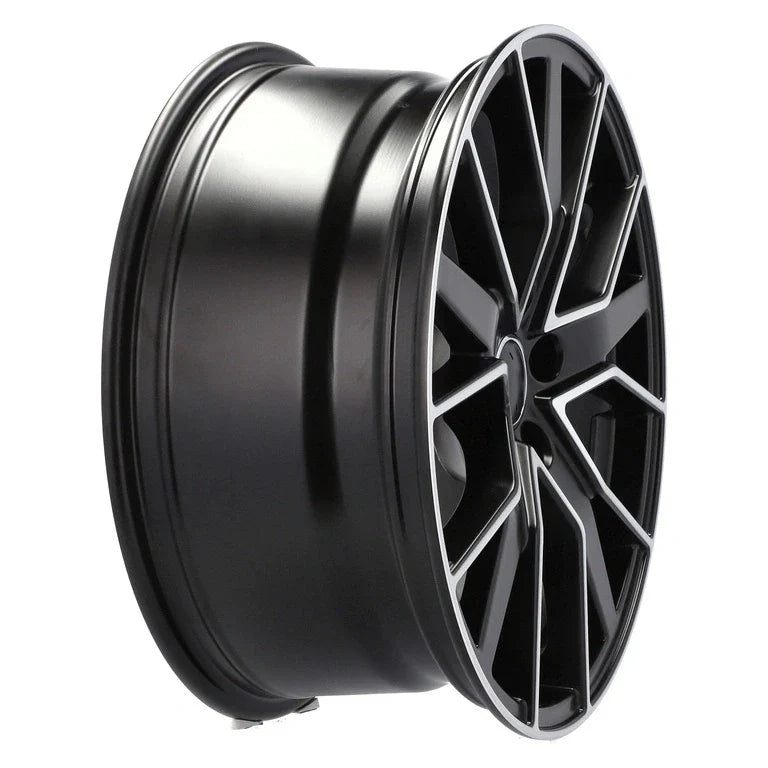 Alu kola pro Audi B5131 8x18 5x112 ET34 66.6 Black Polished | Wheelsup.cz