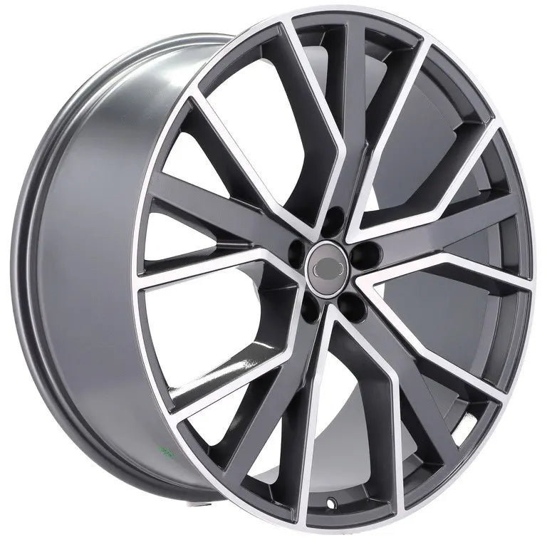 Alu kola pro Audi B5131 8x18 5x112 ET35 66.6 Grey Polished Half Matt | Wheelsup.cz