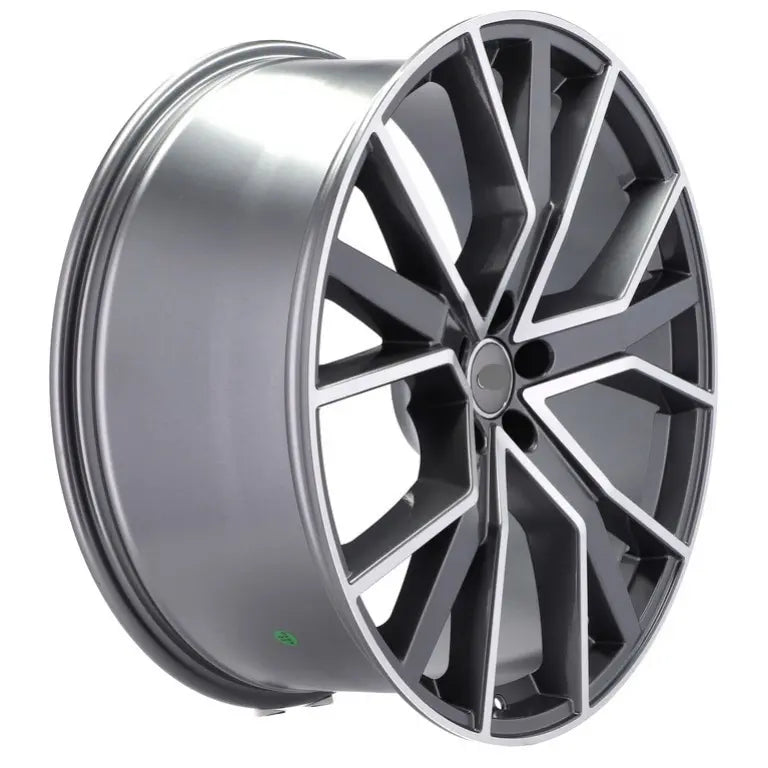 Alu kola pro Audi B5131 10x22 5x112 ET26 66.6 Grey Polished Half Matt | Wheelsup.cz