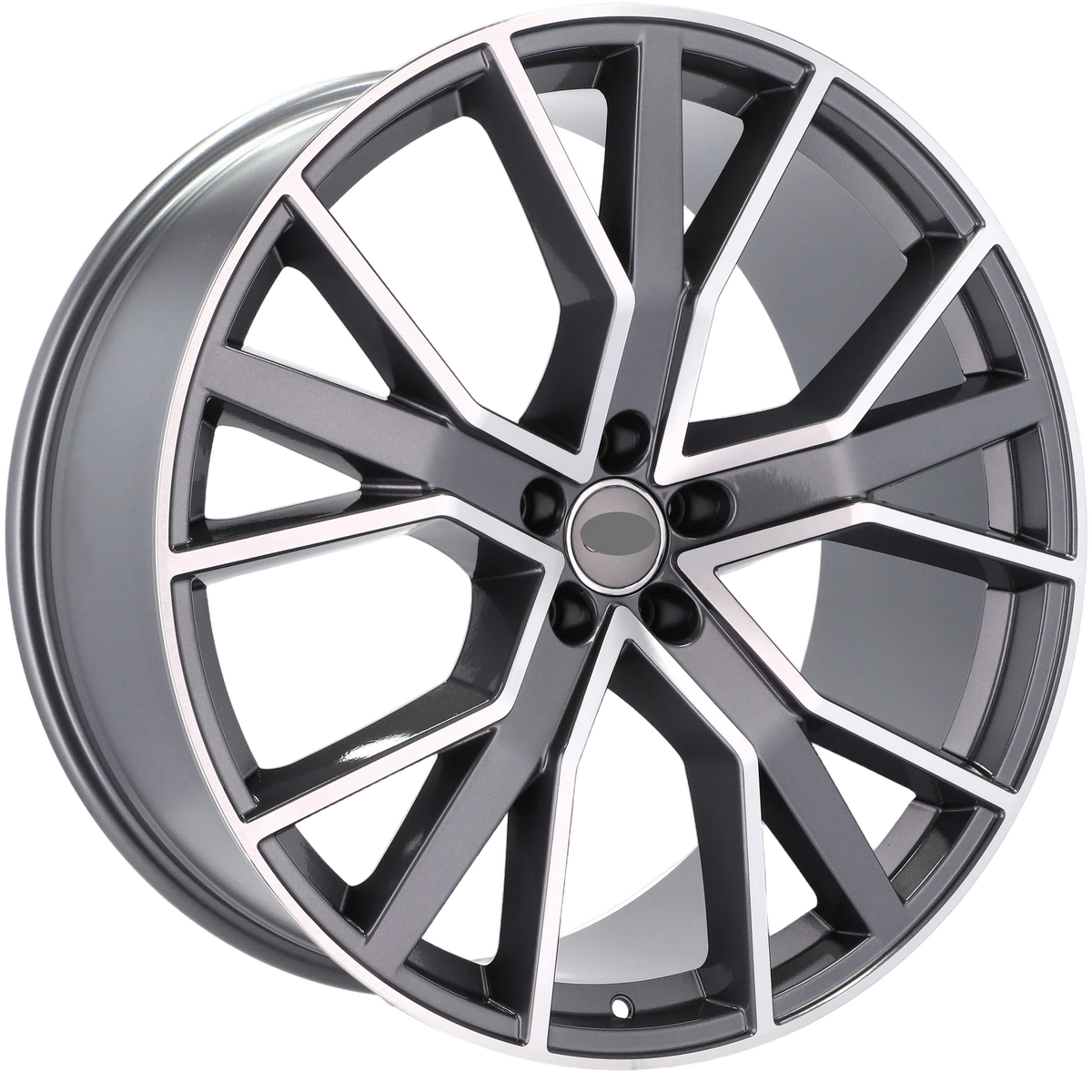 Alu kola pro Audi B5131 9x21 5x112 ET30 66.6 Grey Polished Half Matt | Wheelsup.cz