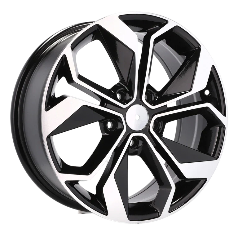 Alu kola pro Renault B5168 6.5x15 5x114.3 ET45 66.1 Black Polished | Wheelsup.cz
