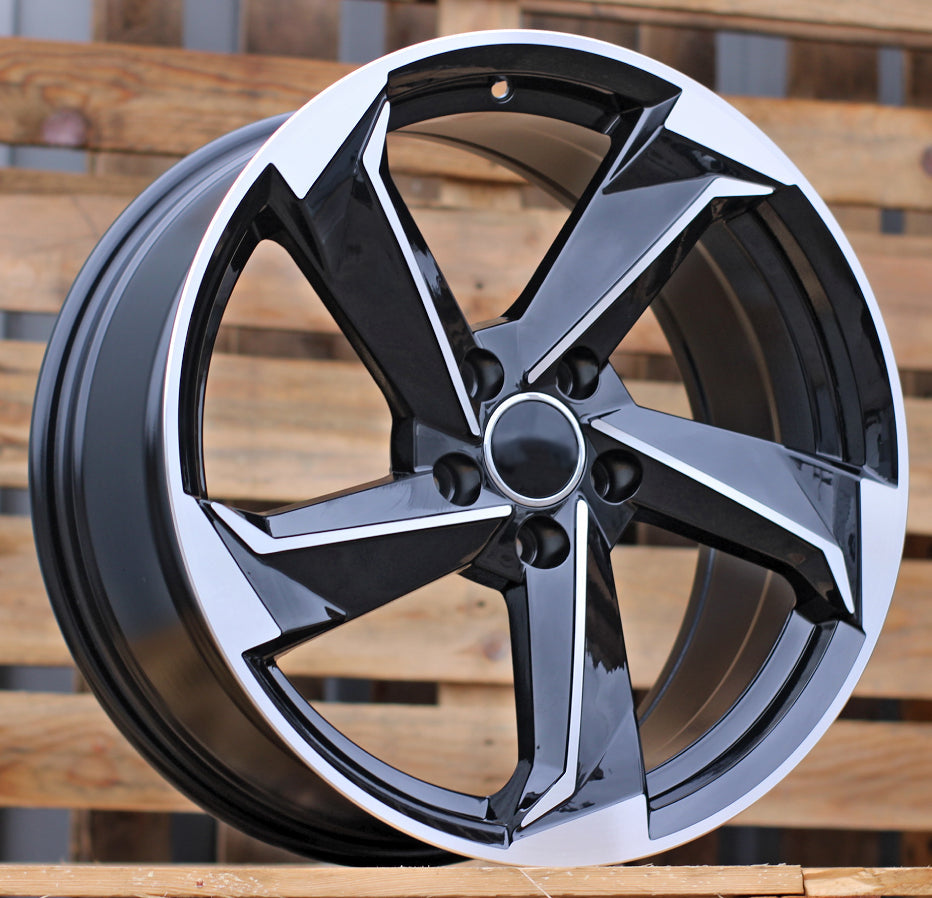 Racing Line B5185 8,5x19 5x112 ET35 schwarz, Audi