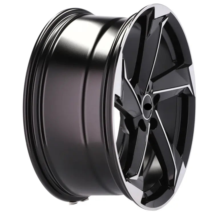 Alu kola pro Audi B5185 8x18 5x112 ET40 66.6 Black Polished | Wheelsup.cz