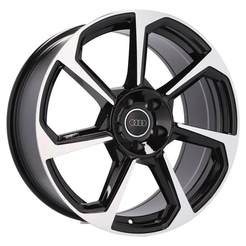 Alu kola pro Audi B5213 8.5x19 5x112 ET38 66.6 Black Polished | Wheelsup.cz