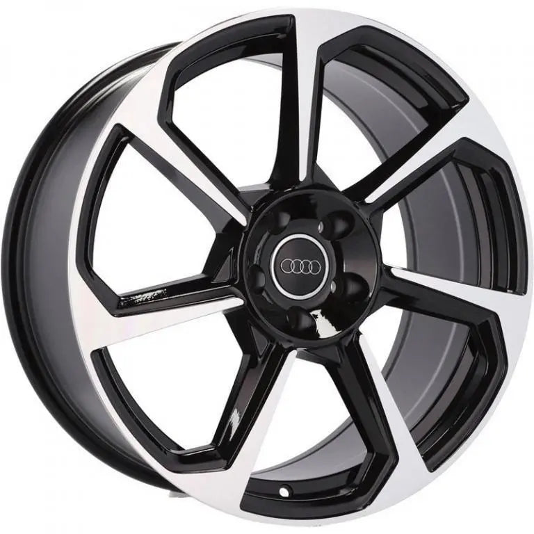 Alu kola pro Audi B5213 8.5x19 5x112 ET38 66.6 Black Polished | Wheelsup.cz