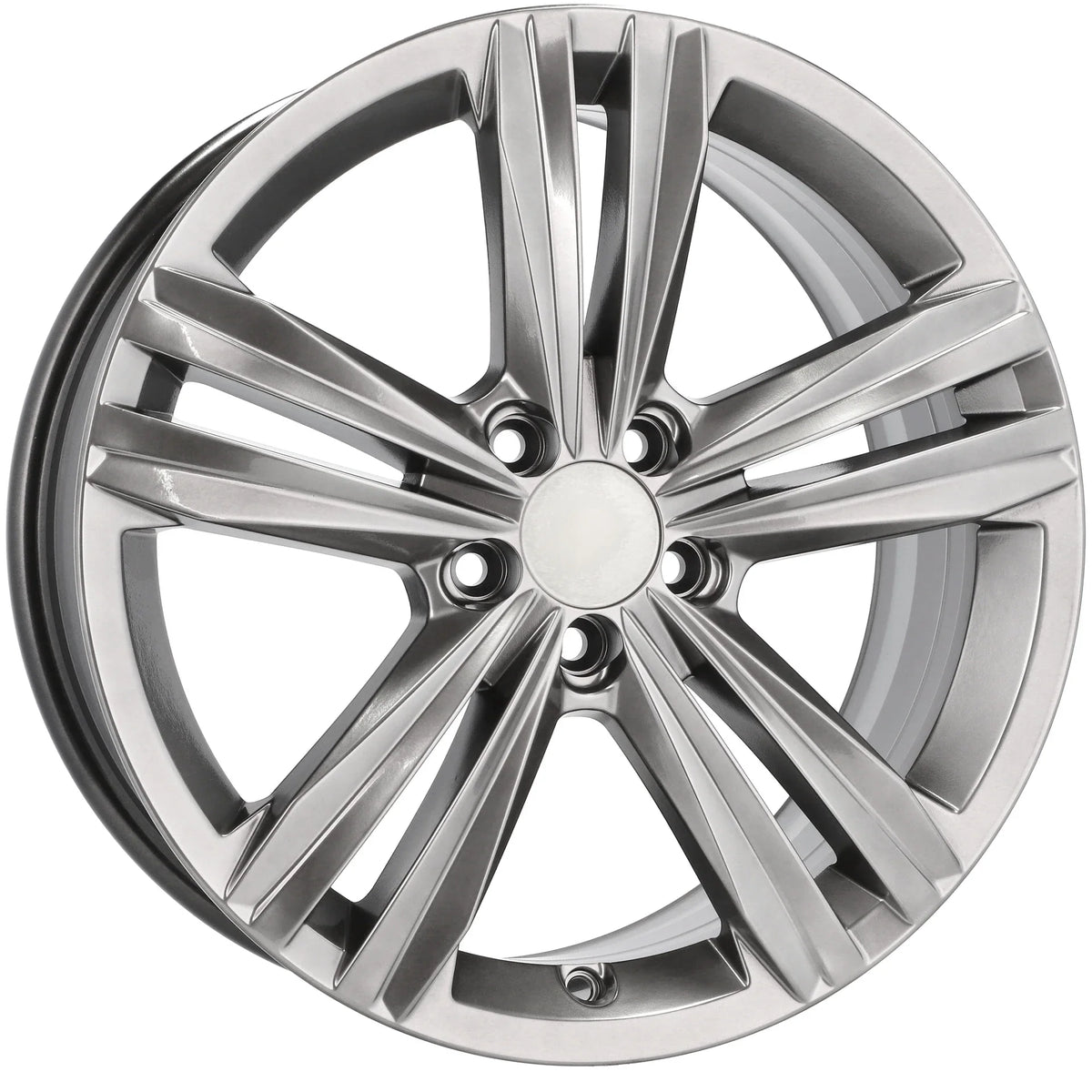 Alu kola pro Volkswagen B5293 7x16 5x112 ET43 57.1 Hyper Black | Wheelsup.cz