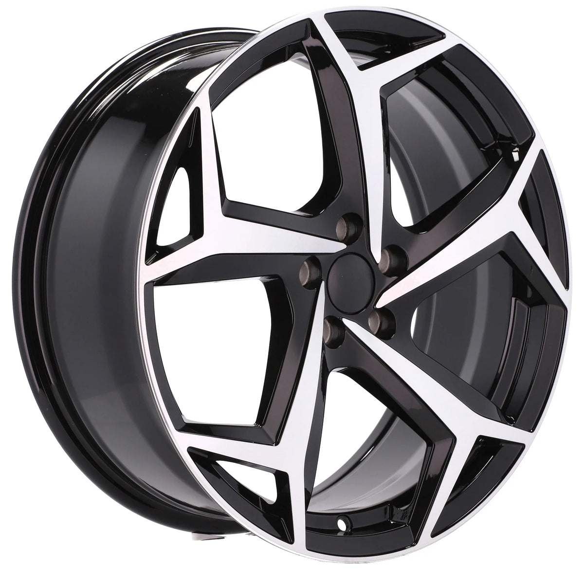 Alu kola pro Volkswagen B5340 6x15 5x100 ET40 57.1 Black Polished | Wheelsup.cz