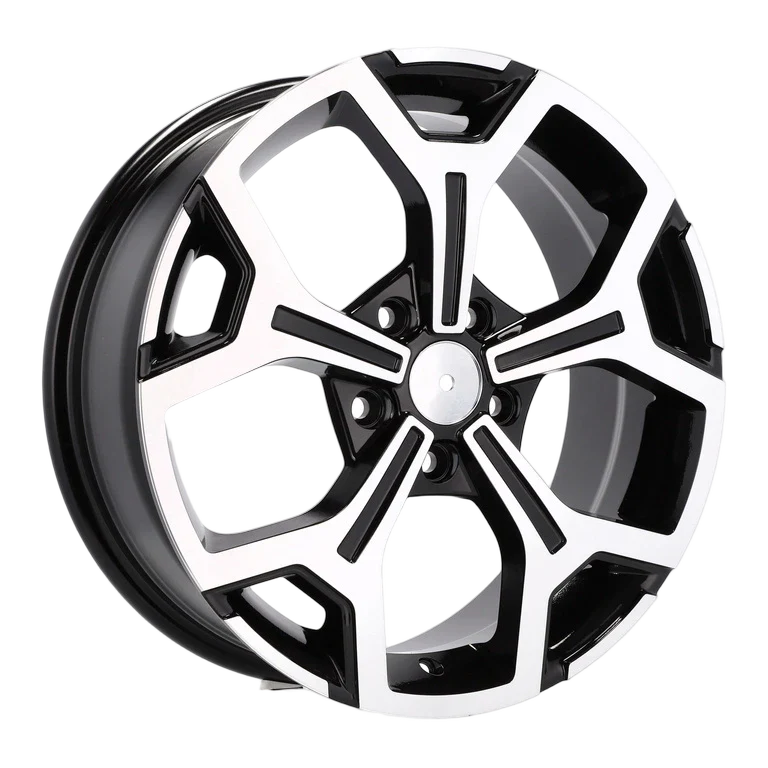 Alu kola pro Dacia B5409 6.5x17 5x114.3 ET50 66.1 Black Polished | Wheelsup.cz