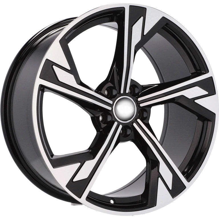 Alu kola pro Audi B5419 7.5x17 5x112 ET40 66.6 Black Polished | Wheelsup.cz