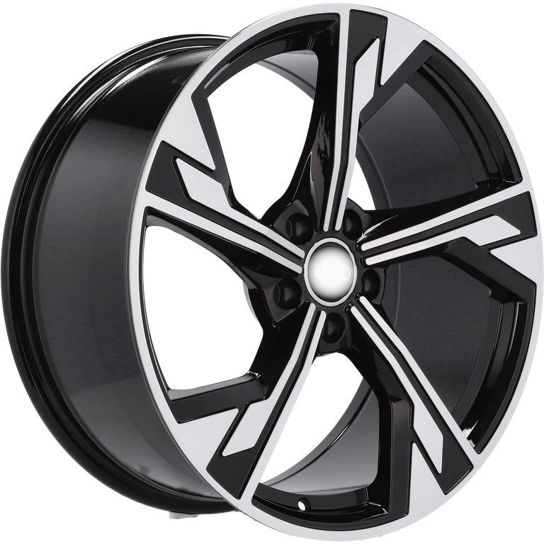 Alu kola pro Audi B5419 8x18 5x112 ET40 66.6 Black Polished | Wheelsup.cz