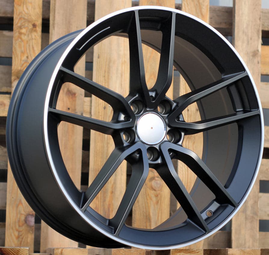 Racing Line B5461 9x19 5x112 ET49 schwarz, Mercedes