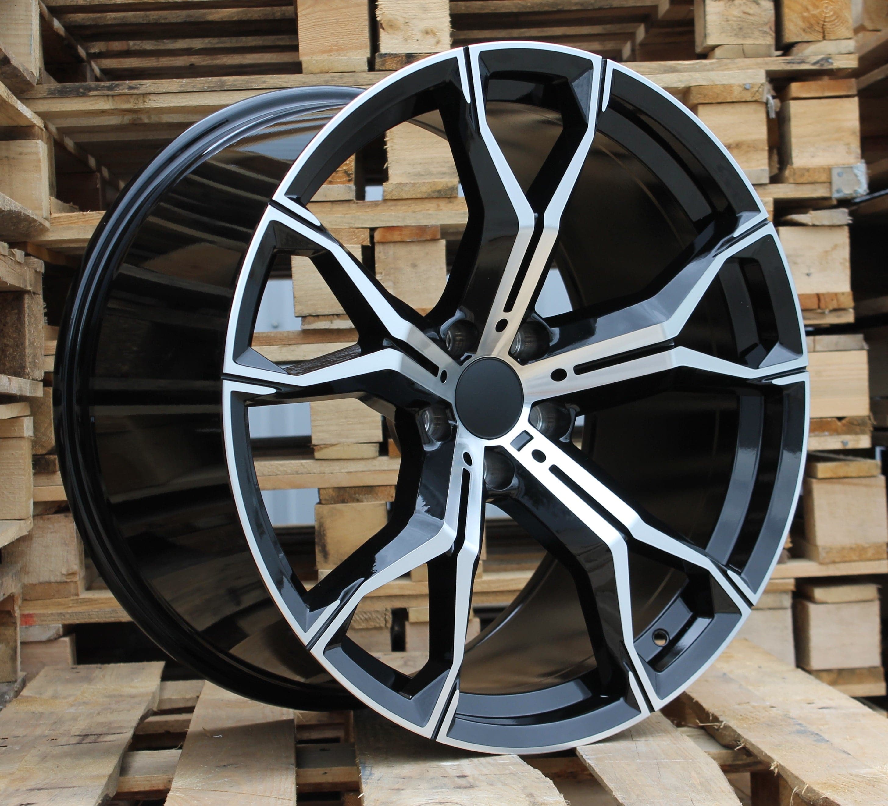 Racing Line B5498 10,5x21 5x112 ET43 schwarz, BMW