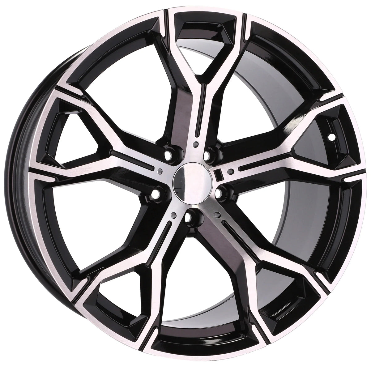 Alu kola pro BMW B5498 9.5x21 5x112 ET37 66.6 Black Polished