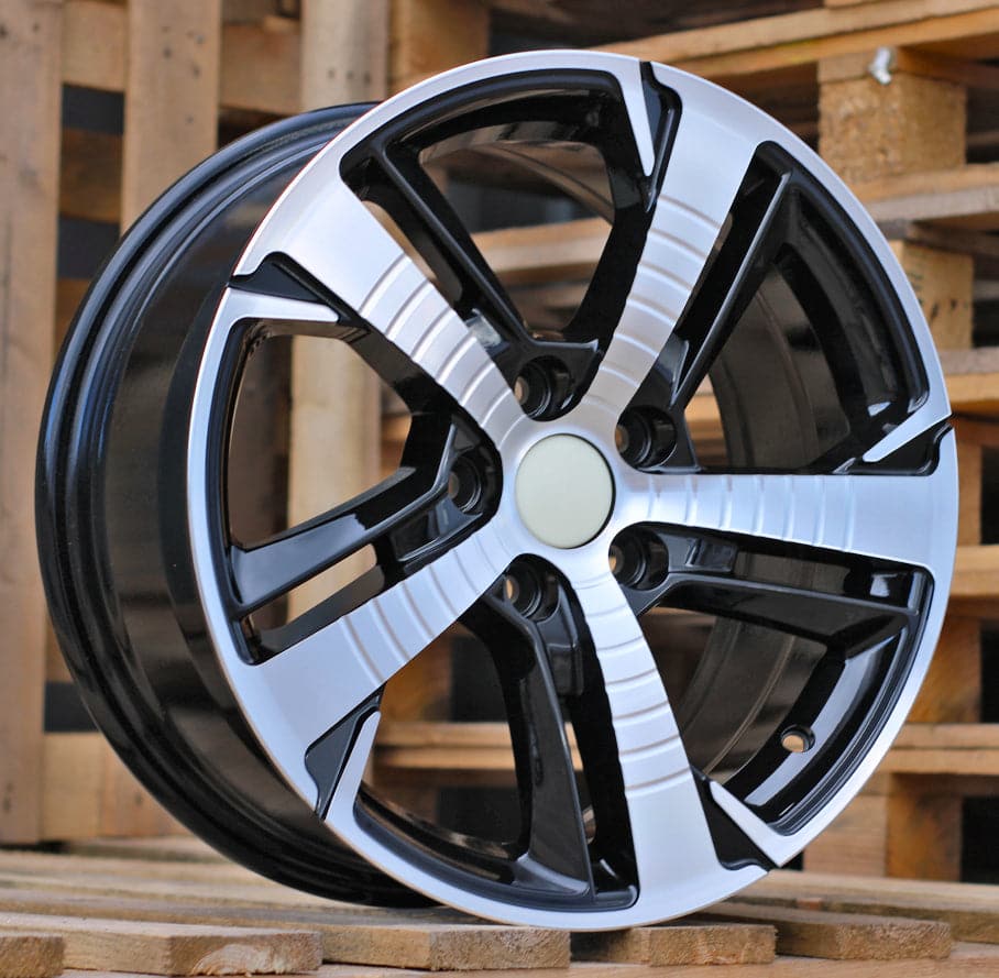 Racing Line B5514 7x16 4x108 ET25 schwarz, Peugeot