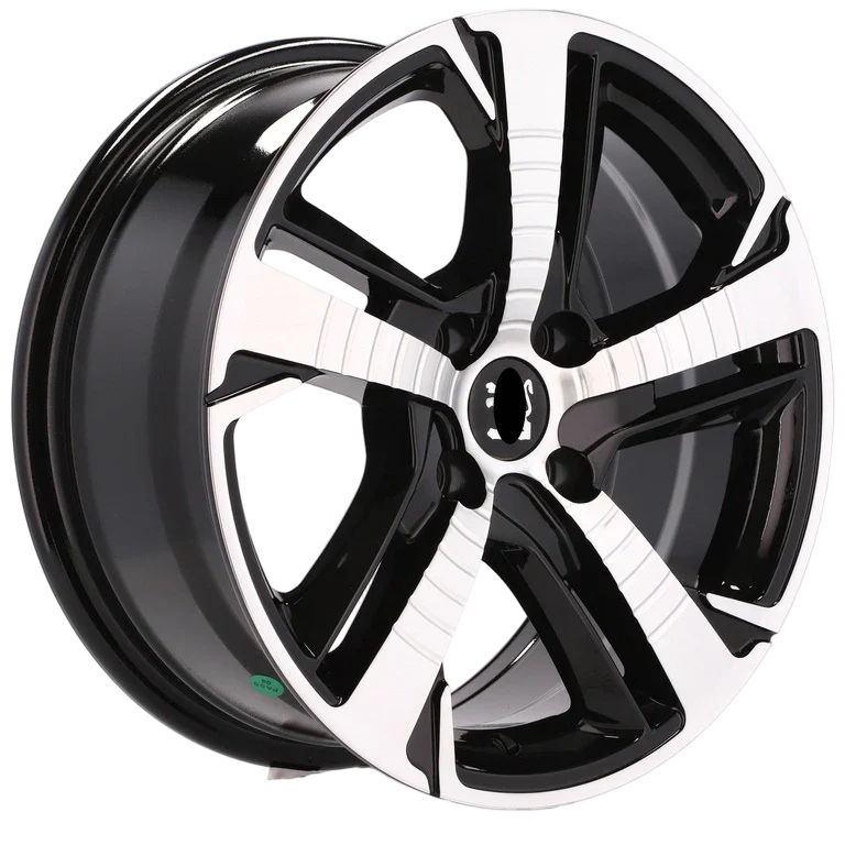 Alu kola pro Peugeot B5514 7x16 5x108 ET40 65.1 Black Polished | Wheelsup.cz