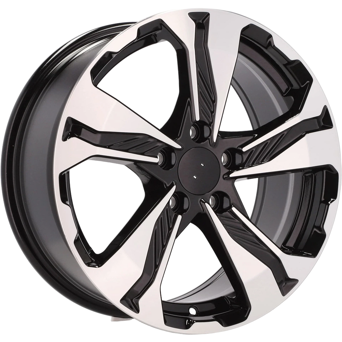 Alu kola pro Honda B5520 7.5x17 5x114.3 ET45 64.1 Black Polished | Wheelsup.cz
