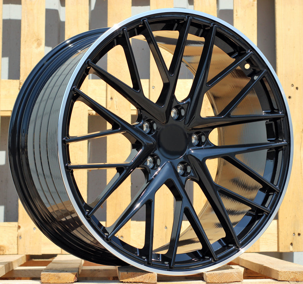 Racing Line B5541 9,5x21 5x130 ET61 schwarz, Porsche