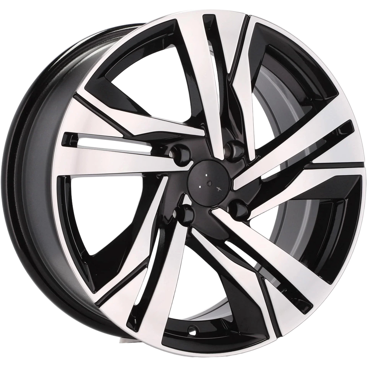 Alu kola pro Peugeot B5543 7x16 4x108 ET32 Black Polished | Wheelsup.cz