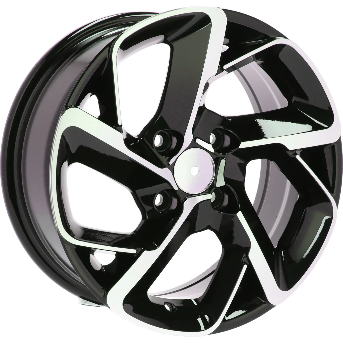 Alu kola pro Citroen B5714 7x16 4x108 ET25 65.1 Black Polished | Wheelsup.cz