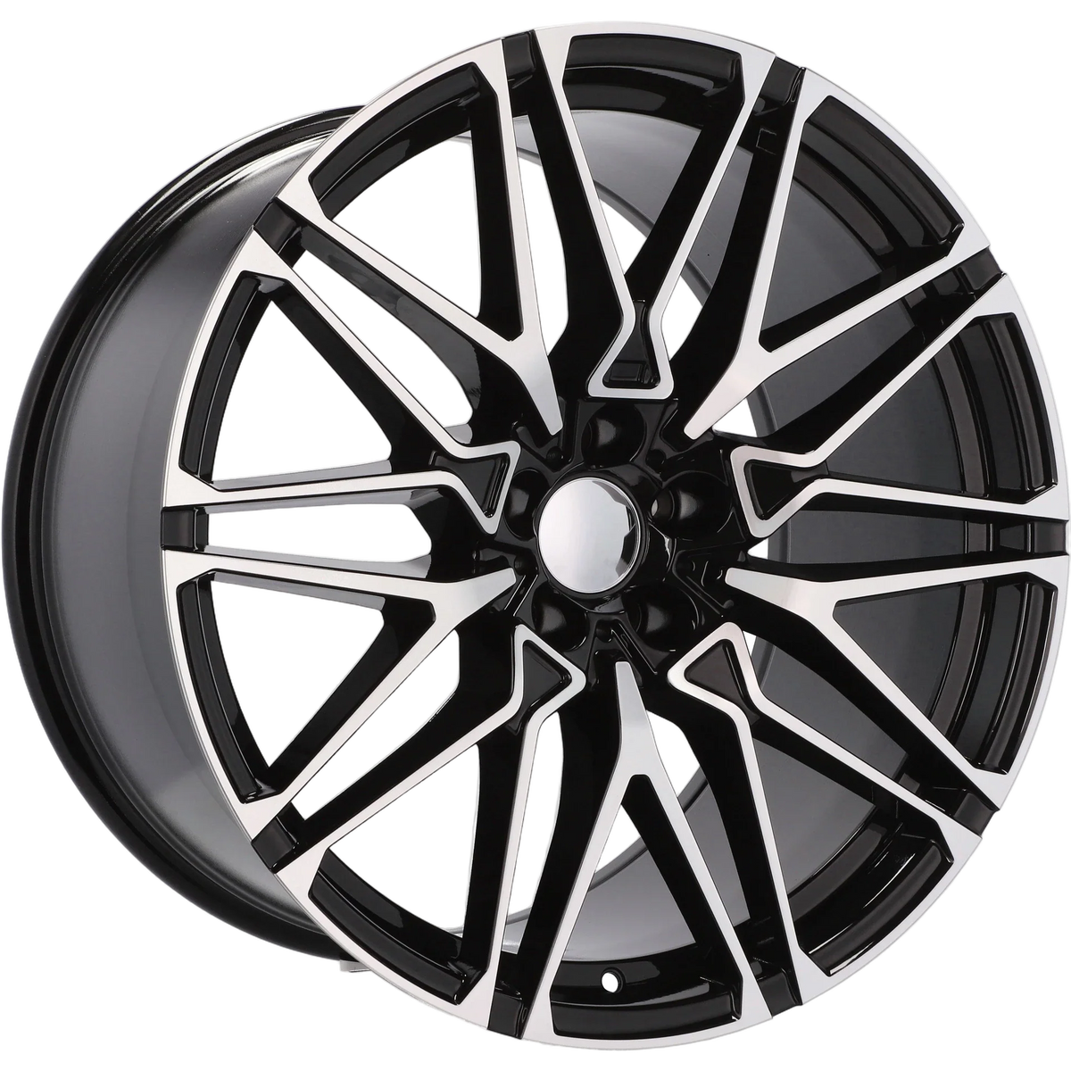 Alu kola pro BMW B5771 10x22 5x120 ET40 74.1 Black Polished | Wheelsup.cz