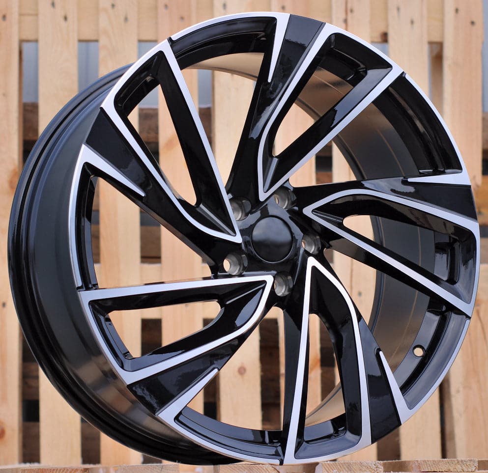Racing Line B5772 8x18 5x112 ET45 schwarz, Volkswagen