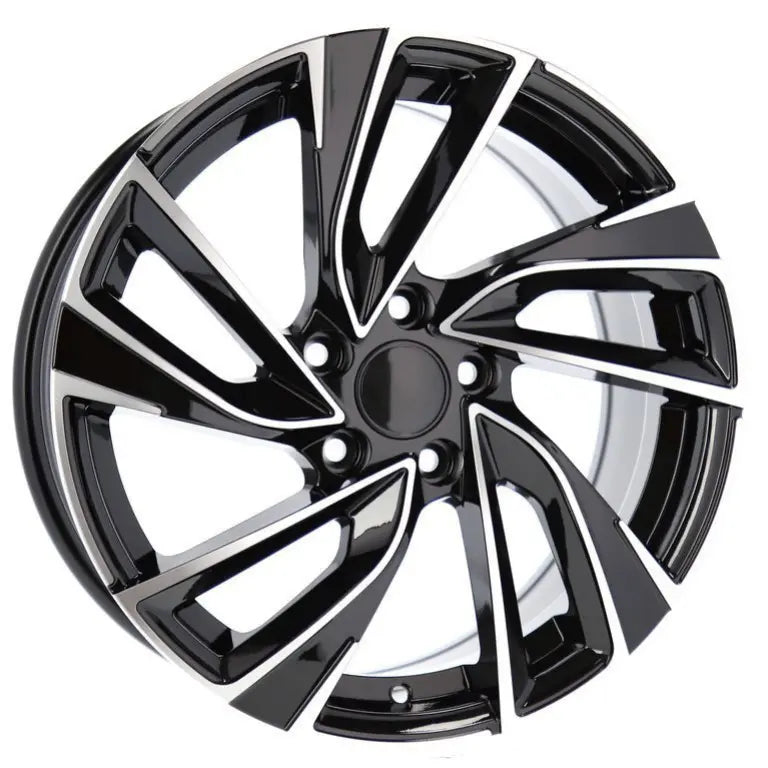 Alu kola pro Volkswagen B5772 7.5x18 5x112 ET45 57.1 Black Polished | Wheelsup.cz